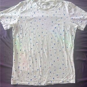 Mens nautical print shirt